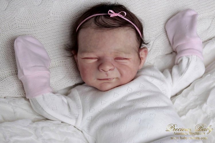 Первая улыбка... Кукла реборн Анастасии Бочковой