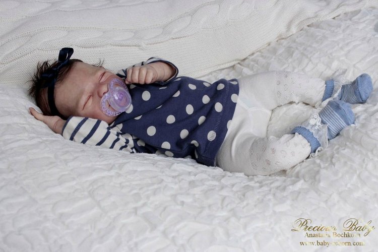 Первая улыбка... Кукла реборн Анастасии Бочковой