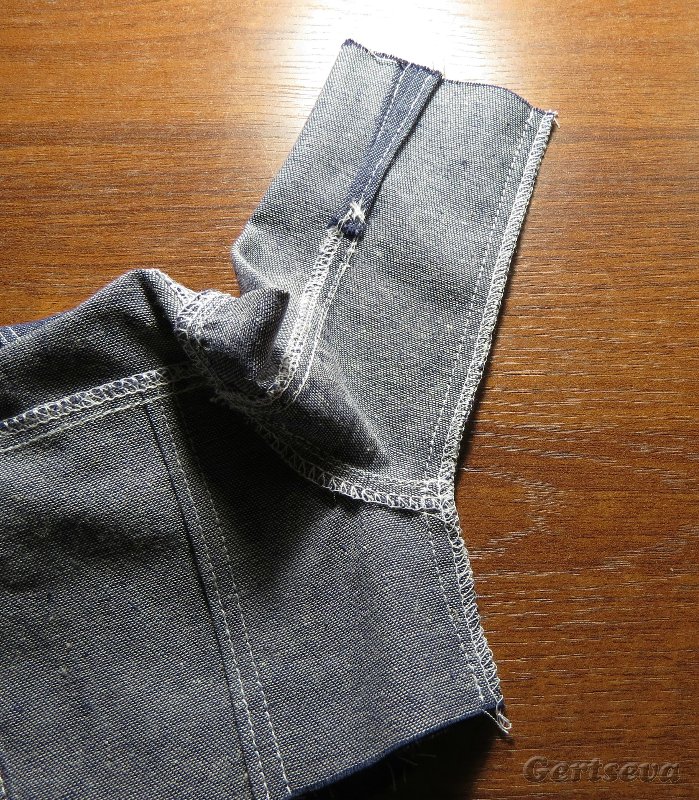 Мастер класс по пошиву джинсовой курточки для куклы