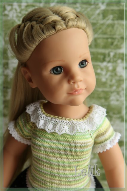 Летние кофточки для Gotz — Одежда и обувь для кукол своими руками: фото (фото 5)
