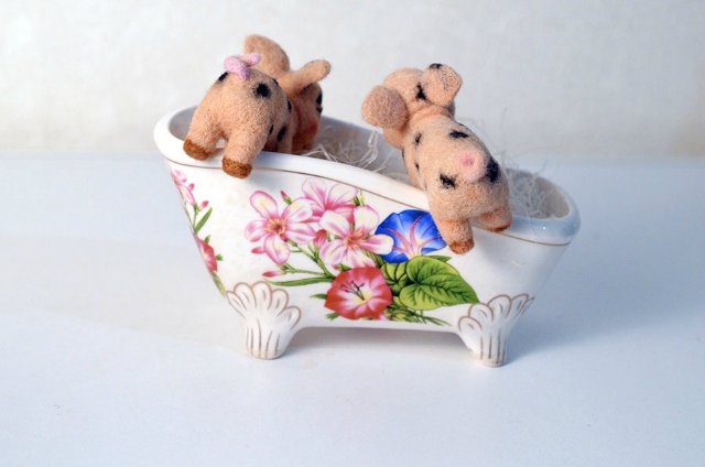 Летние денечки. Валяные из шерсти игрушки своими руками (фото 6)