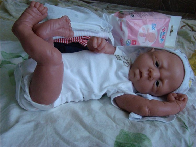 Силиконовая малышка - Процесс работы от Кондрашовой Ирины