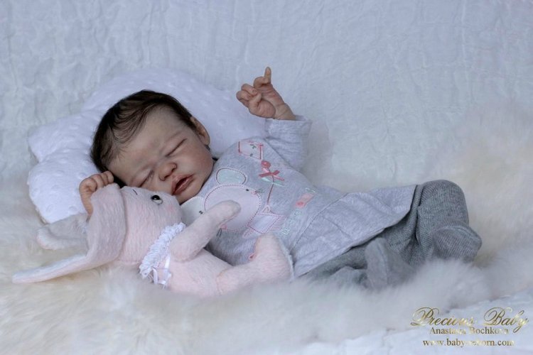 Малышка Квини. Кукла реборн Анастасии Бочковой