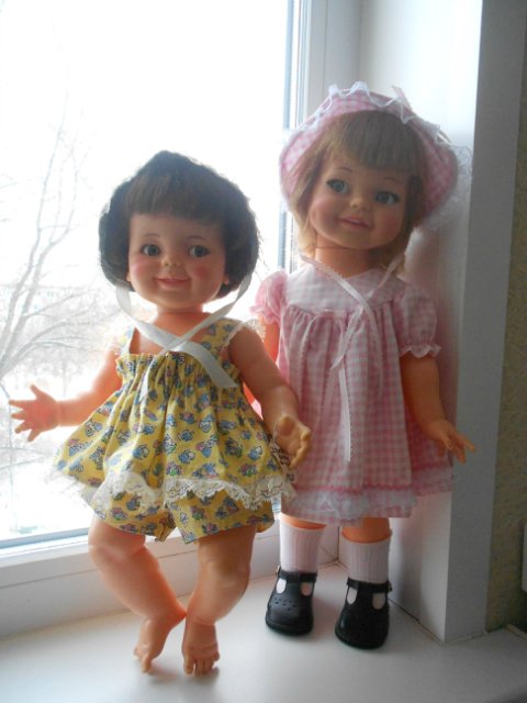 Мои флиртушки — Куклы Giggles (Гигглс) от Ideal Toy: винтаж 60