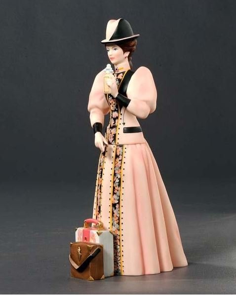 ...История небольшой статуэтки... Миссис Элби или Mrs. Persus Foster Eames (P.F.E.) Albee