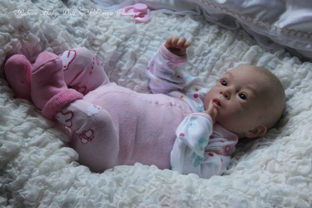 Аделиночка... Куколка реборн Виктории Вишни