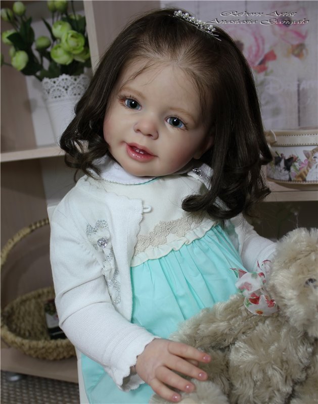 Миланочка!Кукла реборн Анастасии Гангало