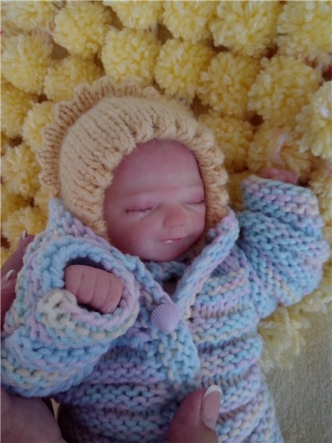 Кукла реборн Василь или Василина