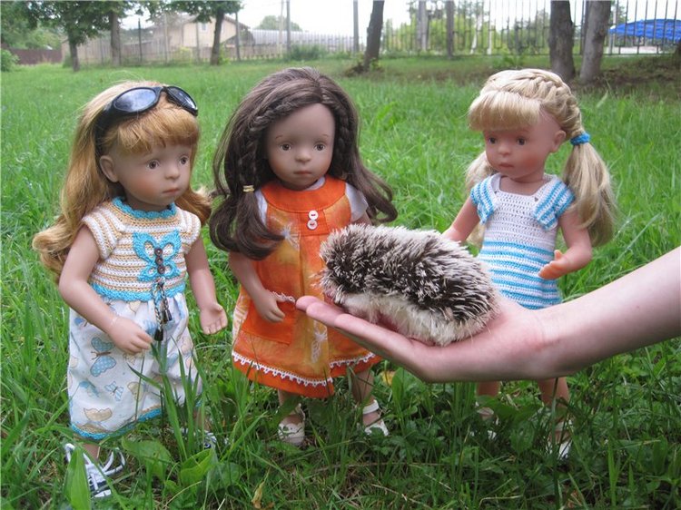 Тата, Анели и Лина! Куколки подружки Kathe Kruse | Бэйбики Тата, Анели и Лина! Куколки подружки Kathe Kruse