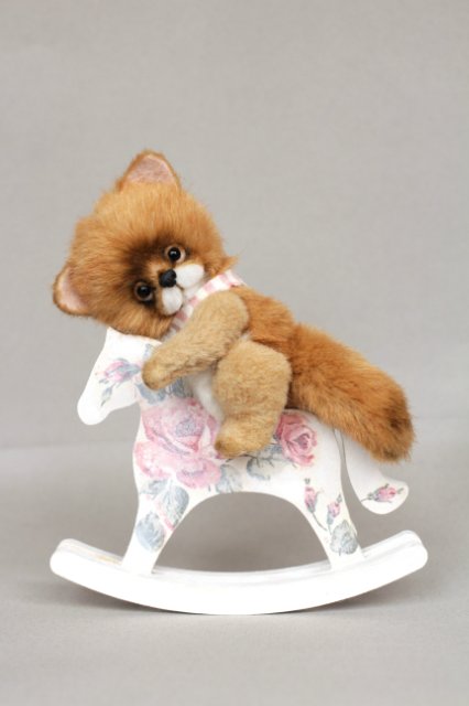 Лисёнок Василий. Игрушка ручной работы (фото 8)