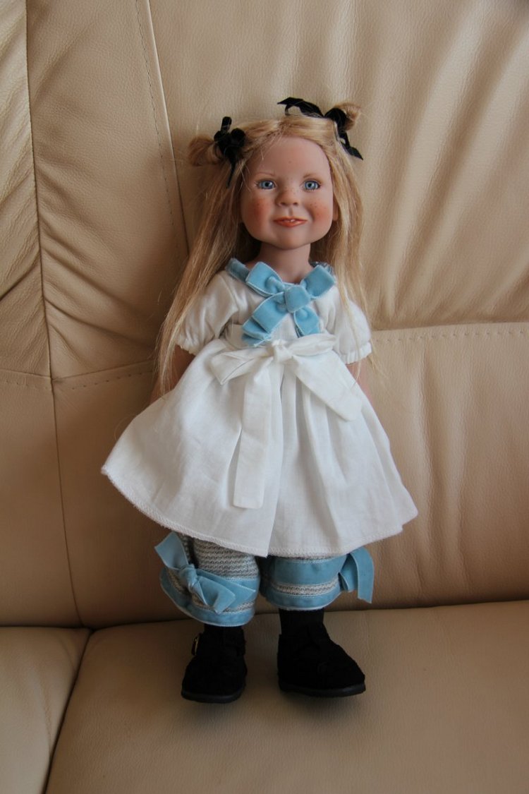 Девочка-улыбка. Крошка Akkelies от Zwergnase (фото 9)