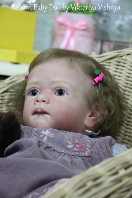 Настенька из сказки Морозко! Куколка реборн Виктории Вишни