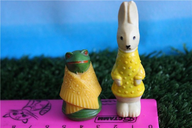 Потерявшиеся зверушки — Игрушки СССР и советского детства: резиновые (фото 4)