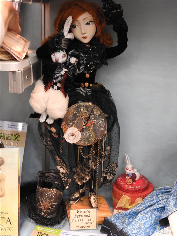 Экскурсия в страну чудес… Авторская кукла. Москва, Тишинка 2016 (фото 10)