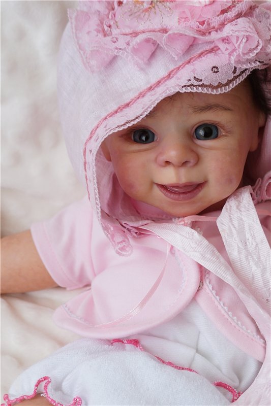 Еще одна улыбашка. Кукла реборн Наталии Коноваловой
