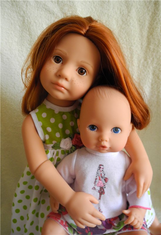 Новая модель Соня (Gotz 50 см) и новые наряды