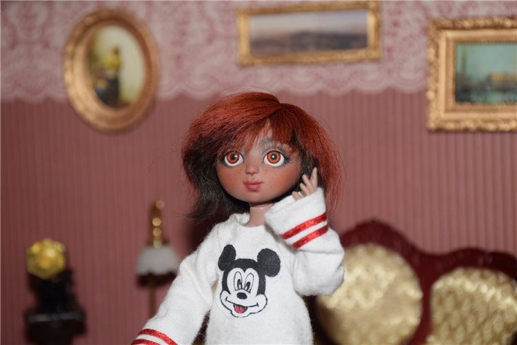Одна кукла, а столько образов! Распаковка "Домисоль", авторская кукла Марии Пикуновой (фото 9)