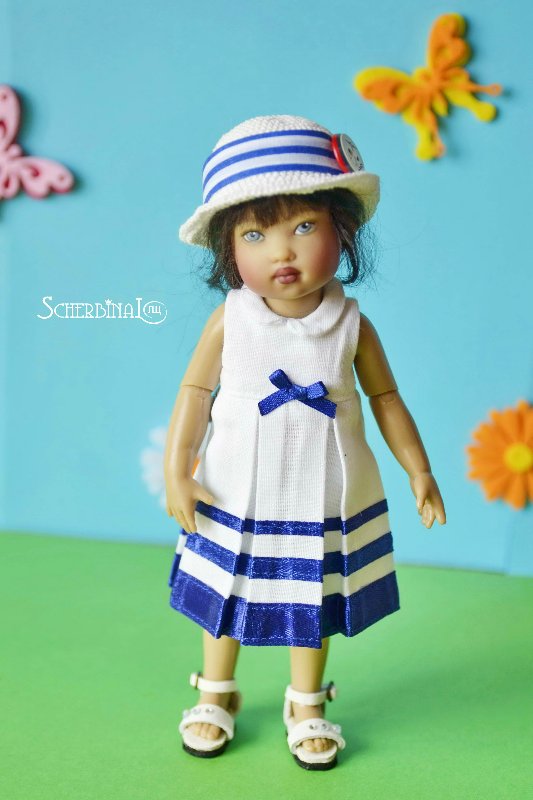 Летняя коллекция платьев для маленьких кукол