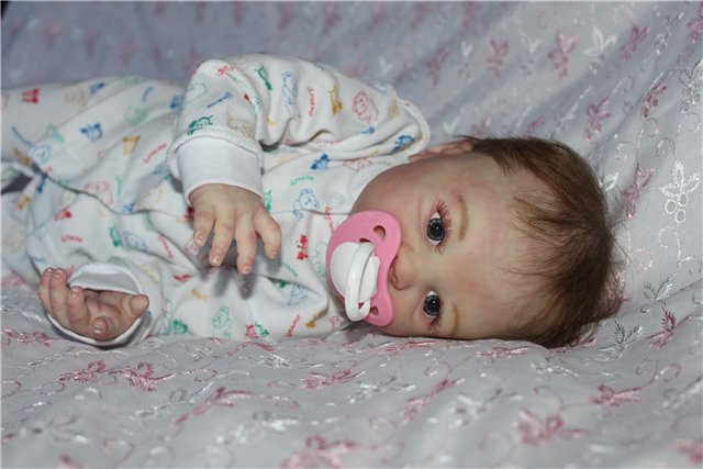 Куколка реборн Оксана — Куклы Реборн (Reborn): работы мастеров (фото 8)