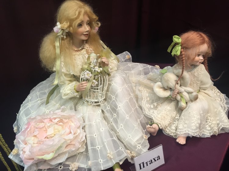 В предвкушении осенней Тишинки… Авторские куклы Маргариты Ивановой (фото 10)