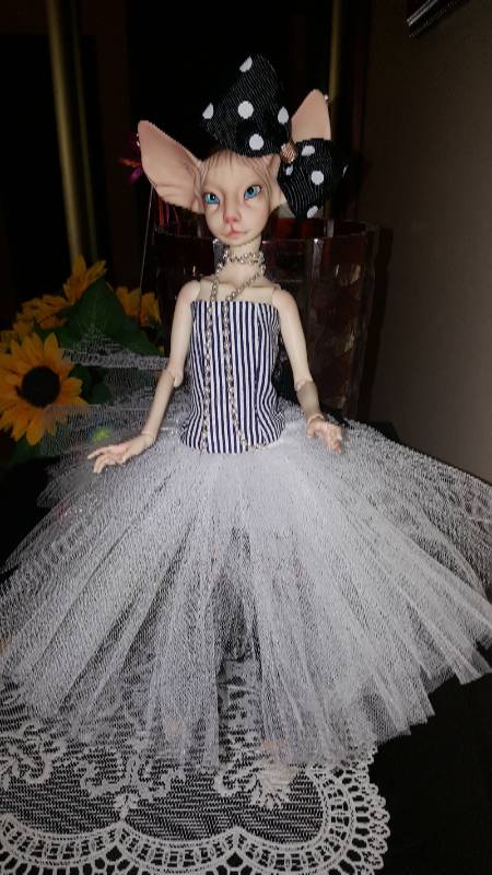 В черно-белых тонах — Авторские куклы BJD (БЖД) у нас дома: фото (фото 3)