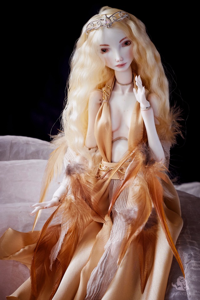 Коллекция шарнирных фарфоровых кукол "Райские птицы" (фото 8)