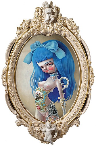 Мрачные и прекрасные куклы художницы Кукула (Kukula) в оригинальных арт иллюстрациях Натали Абрамович. Много фото