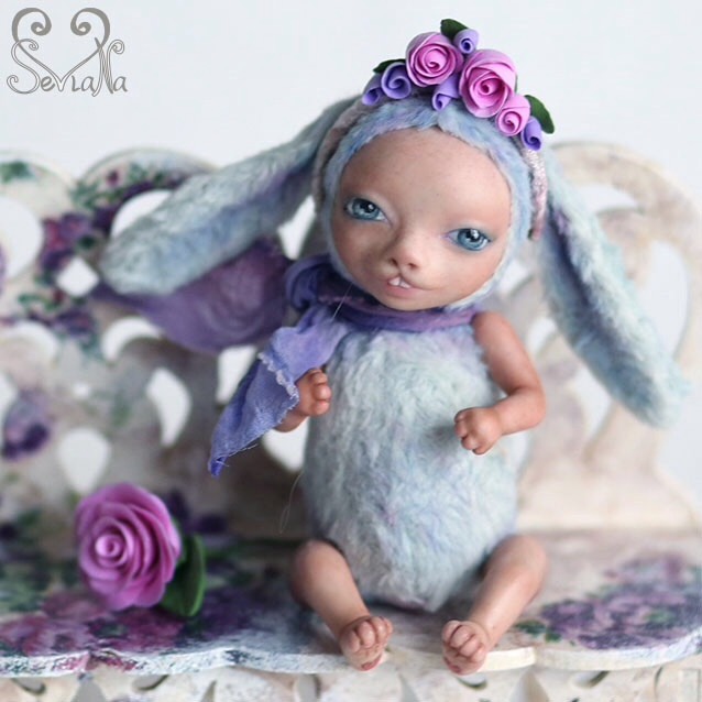 Авторская кукла-зая тедди долл Василиска от SeVlaNa