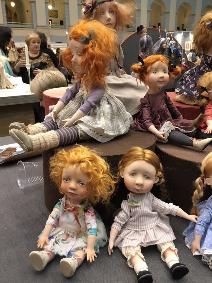 Москва "Гостиный двор" 2016 - Международная выставка "Искусство куклы" - мой взгляд