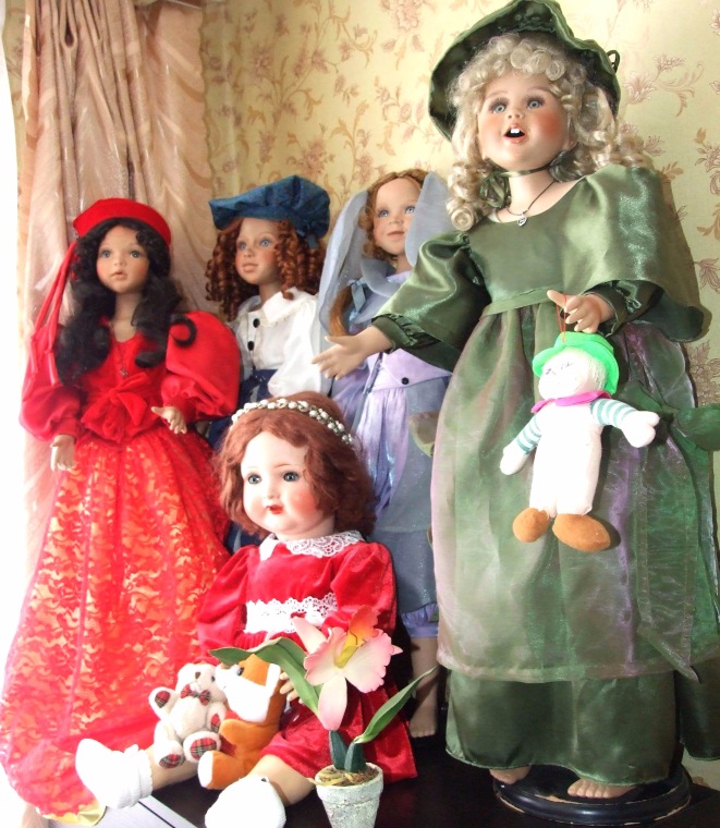 Наше новое фарфоровое великолепие - пополнение коллекции: куклы Rustie и Größle-Schmidt