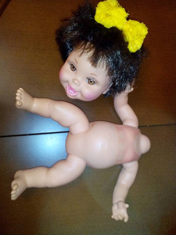 МК Перетяжка куклы банной серии Galoob Baby Face (фото 3)