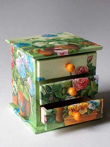 Техника ДЕКУПАЖ и мои первые работы