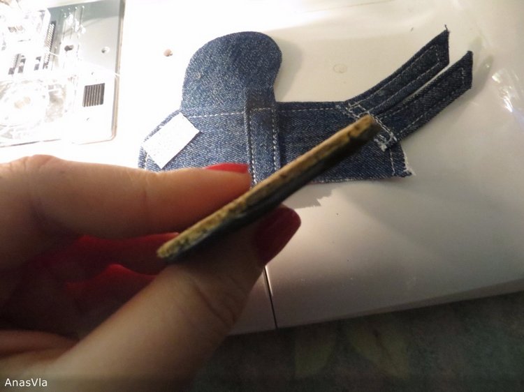 Кеды для Мари Мастер класс по кукольной обуви (фото 7)