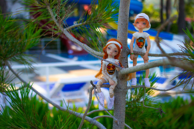 Мышулики в отпуске. Авторские куклы Лидии Снуль. BJTales