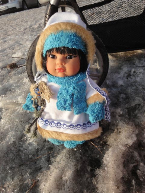 Кукла Эскимосик испанской фирмы Rauber