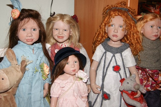 Девичий хор имени Nicole Marsollek Menzner. Коллекционные куклы Zwergnase