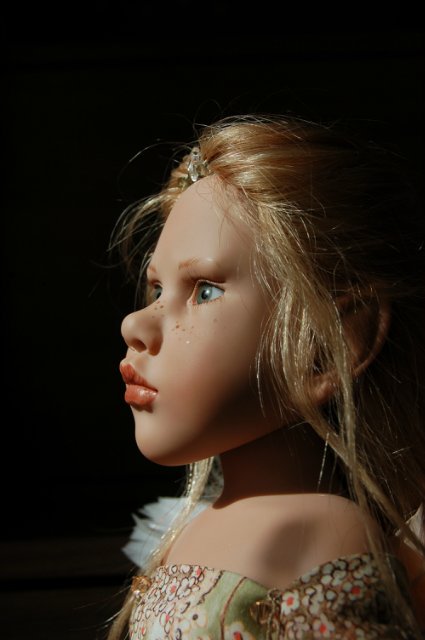 Коллекционная кукла Viola Arvensisc - эльф в мире людей