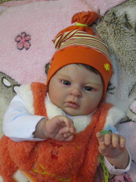 Пасхальная Маечка.Кукла реборн из Каморки папы Карло (фото 2)