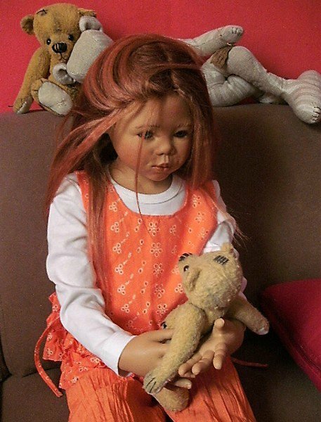 TIPPI - краса... русая коса, русалка из серии Atlantis от Annete Himstedt