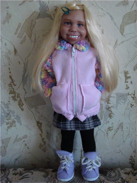 Портретные девочки. Авторские куклы Кондрашовой Ирины