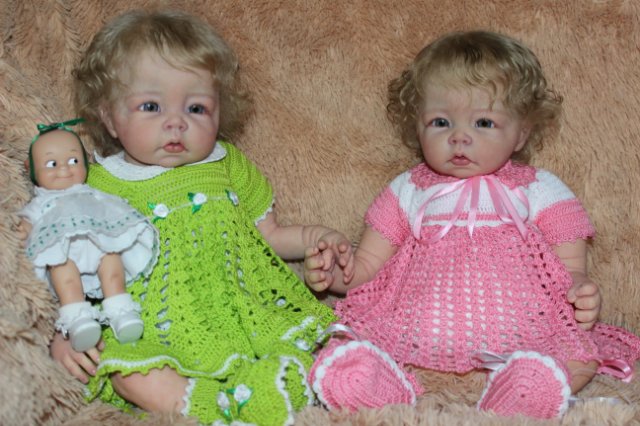 Кариша и Мариша. Куклы реборн из Каморки папы Карло (фото 7)