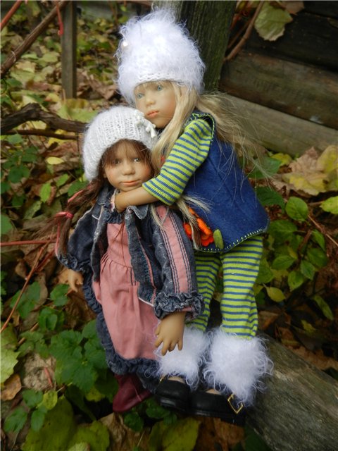 Мои крохотульки на природе. Клубные куколки от Аннет Химштед