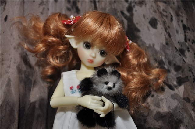 "Говорят под Новый год, что не пожелается..." - пятый тиник от Kaye Wiggs Millie fairskin у нас дома (фото 4)