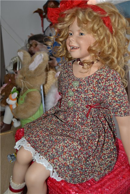 Солнышко в фарфоре! Аннушка от Heidi Plusczok