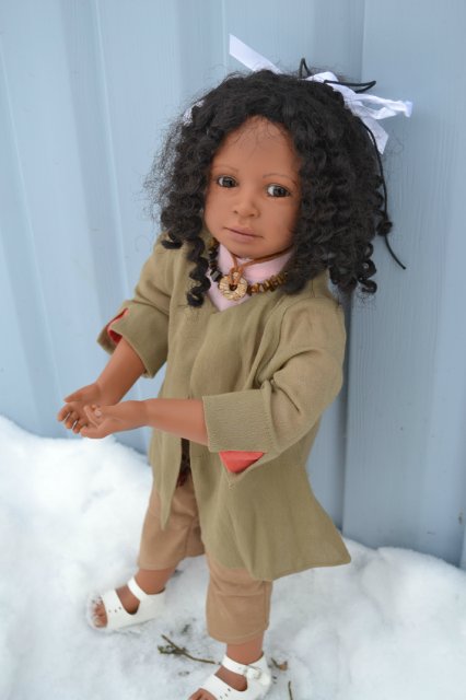 Шоколад, который растопил снег: коллекционная кукла Беттины Фергенспан (Bettina Fergenspan) для Zapf - Bindhi (фото 4)