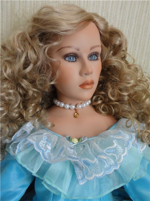 Я синеглаза,светлокудра... Гвендолин, фарфоровая кукла Томаса Бейкера (Thomas Baecker)