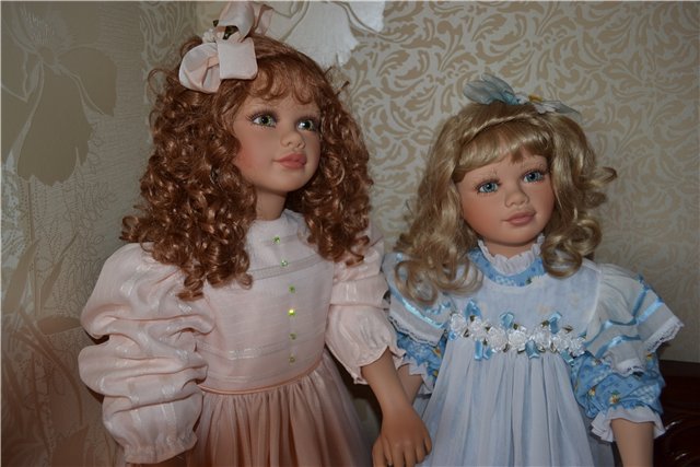 Красота по-американски. Куклы от Вирджинии Тернер - Лейла и Пола