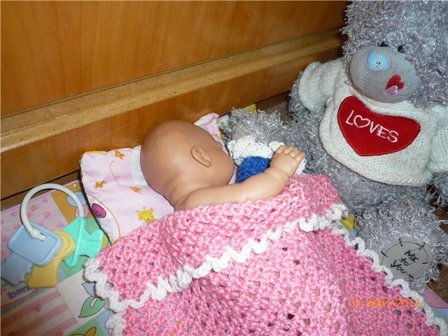 Шапочка для Настеньки — Одежда и обувь для кукол своими руками: фото (фото 8)