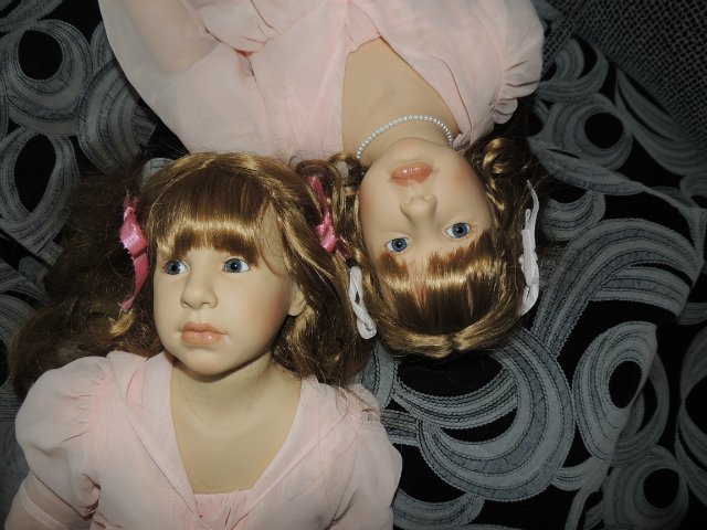 Куклы близнецы от Elissa Glassgold dolls