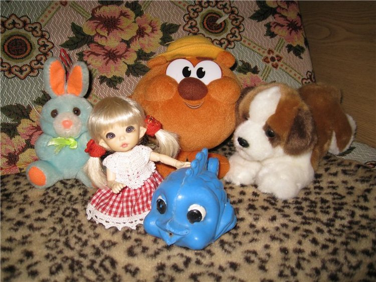 Маленькая дачница Элис. Кукла БЖД Пукифи Анте